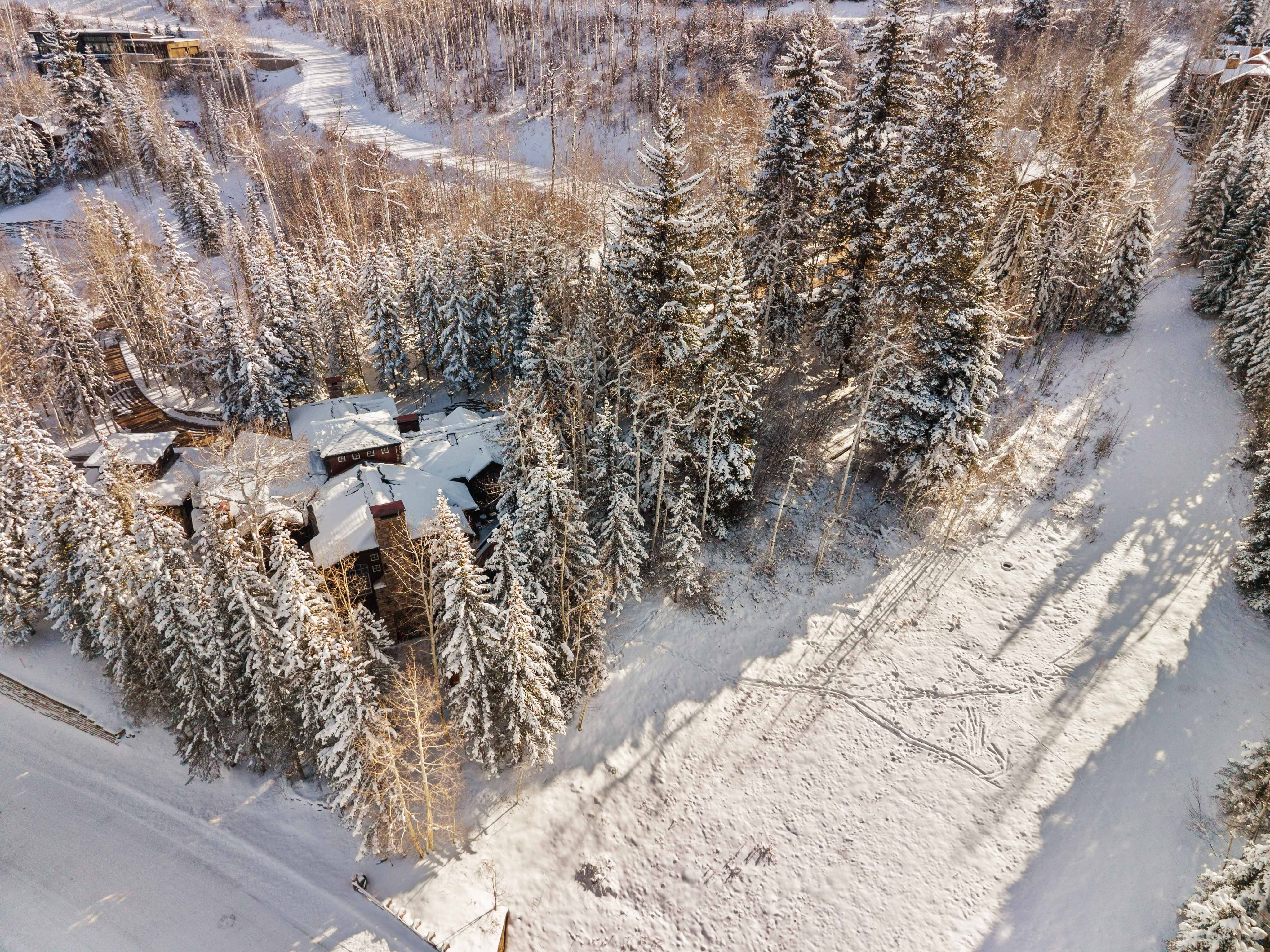 Aerial Winter View